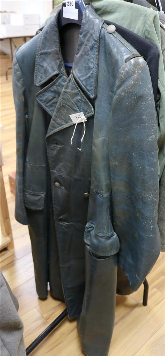 A German leather coat